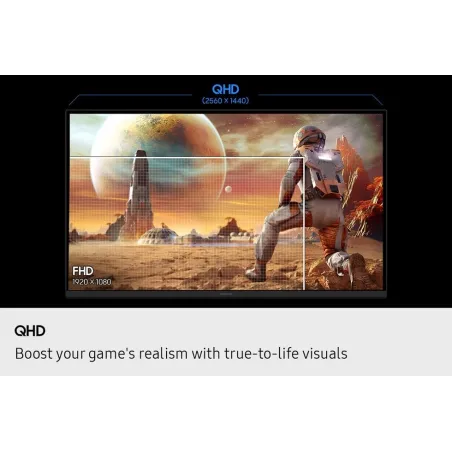 Monitor Gamer Samsung Odyssey G5 32" QHD, 180Hz, Plano, VA, AMD FreeSync