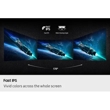 Monitor Gamer Samsung Odyssey G5 32" QHD, 180Hz, Plano, VA, AMD FreeSync