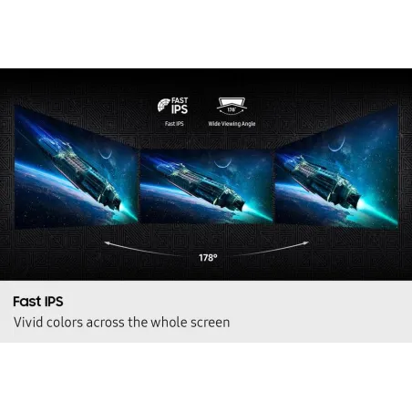 Monitor Gamer Samsung Odyssey G5 32" QHD, 180Hz, Plano, VA, AMD FreeSync