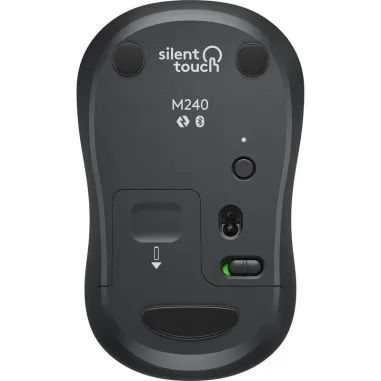 Mouse Logitech M240 Silent Bluetooth - Grafito
