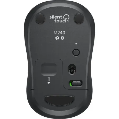 Mouse Logitech M240 Silent Bluetooth - Grafito