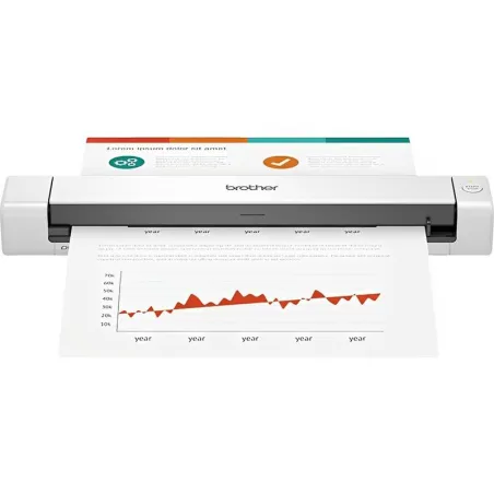 Scanner Portátil Brother DS-640 A4 – USB 3.0, Compacto, Hasta 16ppm