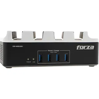 Estación de carga USB Forza USB-C + 4 tomas 220V