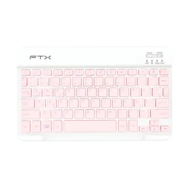 Teclado FTX FTXB09 Bluetooth - Rosa