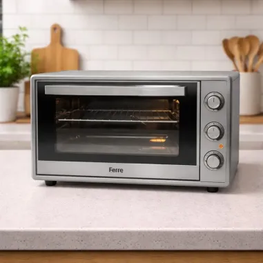Horno Electrico Ferre 60 Litros Gris