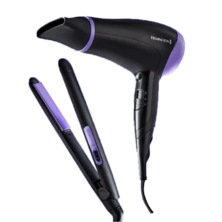 Combo Remington Style Essentials Planchita y Secador