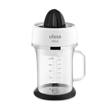 Exprimidor de jugos Ufesa Delux 1,2L Vidrio