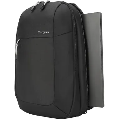 Mochila Targus Intellect 15.6" Compartimiento Acolchado, Diseño Liviano - Negro