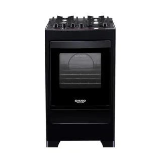 Cocina a gas Dako Supreme Glass 4 Hornallas 1 Horno