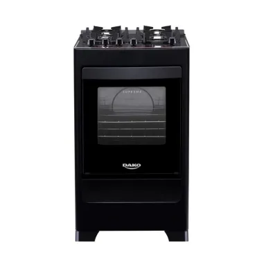 Cocina a gas Dako Supreme Glass 4 Hornallas 1 Horno