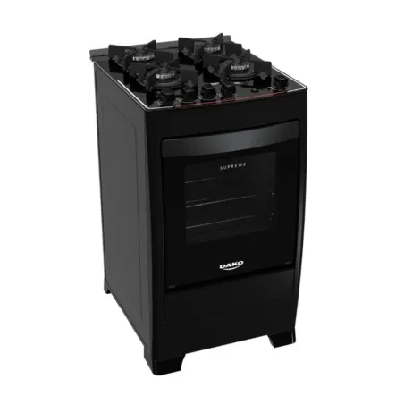 Cocina a gas Dako Supreme Glass 4 Hornallas 1 Horno