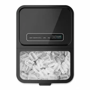 Fabricadora de hielo Midea 12Kg - Negro