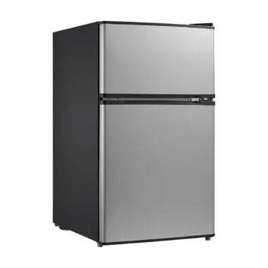 Frigobar Midea 110L Frío Húmedo 2 Puertas - Plata