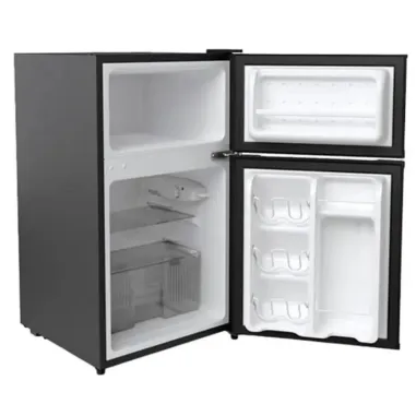 Frigobar Midea 110L Frío Húmedo 2 Puertas - Plata