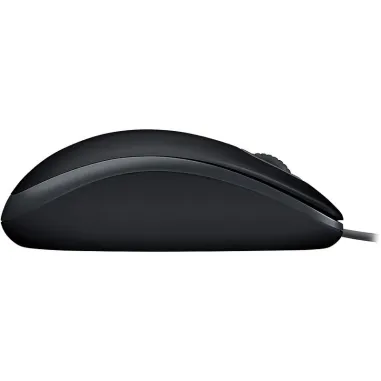 Mouse Logitech M110 – Óptico, conexión USB, diseño ambidiestro - Negro
