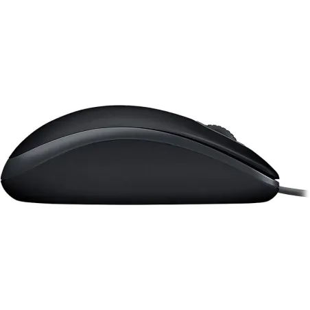 Mouse Logitech M110 – Óptico, conexión USB, diseño ambidiestro - Negro