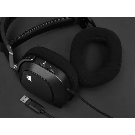 Auricular Gamer Corsair HS80 USB - Carbon
