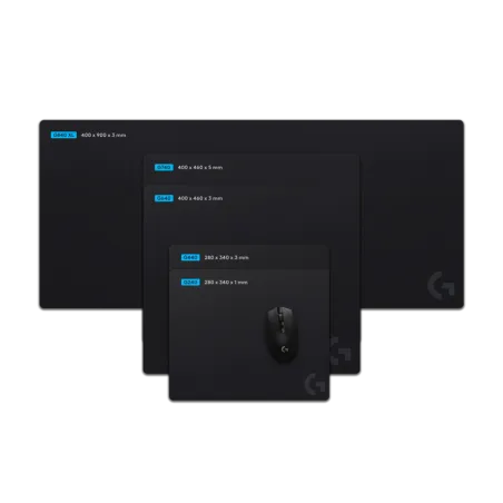 Mouse Pad Logitech G640 Large – Superficie de tela, base antideslizante