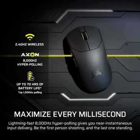 Mouse Gamer Corsair Sabre V2 Pro Ultralight - Blanco