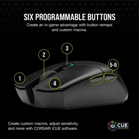 Mouse Gamer Corsair Katar Pro Wireless