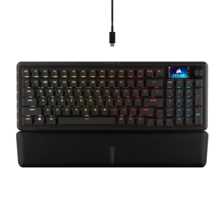 Teclado Gamer Corsair Vanguard 96 – Switches MLX, diseño compacto