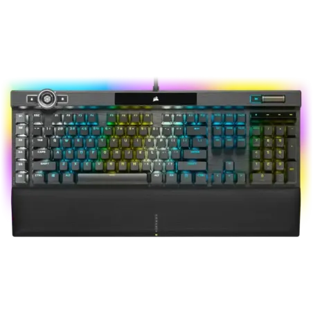 Teclado Gamer Corsair K100 RGB – Mecánico, switches Cherry MX, RGB