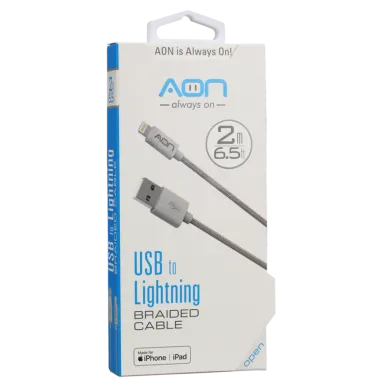 Cable Usb A Lightning Mfi 2m