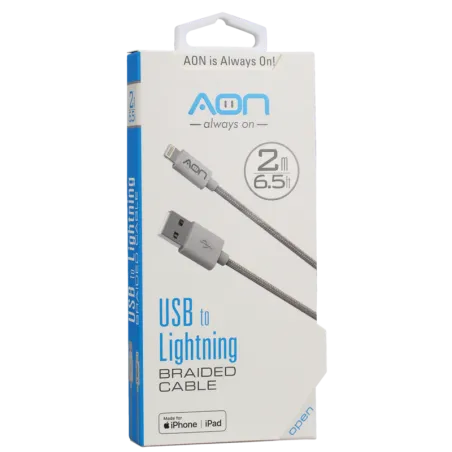 Cable Usb A Lightning Mfi 2m