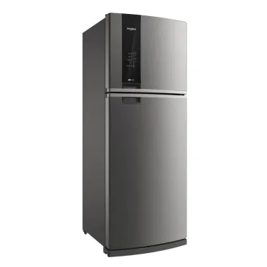 Heladera Whirlpool WRM57BKDWX 500L Evox Frío Seco Inverter