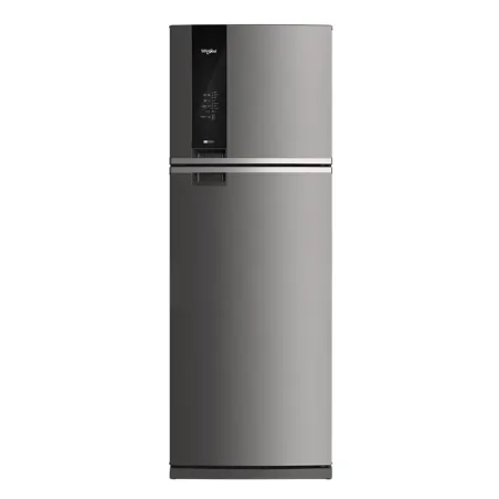 Heladera Whirlpool WRM57BKDWX 500L Evox Frío Seco Inverter