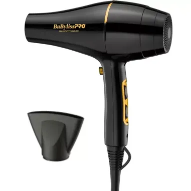 Pack Babyliss Pro Nano Titanium Nano Gold Planchita + Secador De Pelo