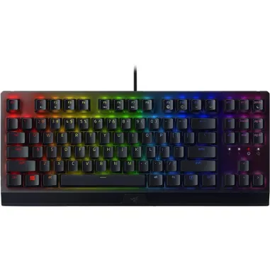 Teclado Gamer Razer BlackWidow V3 TKL – Mecánico, RGB, Tenkeyless – Negro