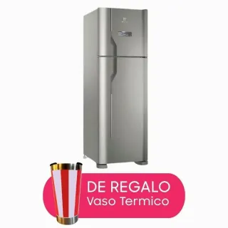 Heladera Electrolux F/seco 2 Puertas 371 Lts INOX al mejor precio del Paraguay.