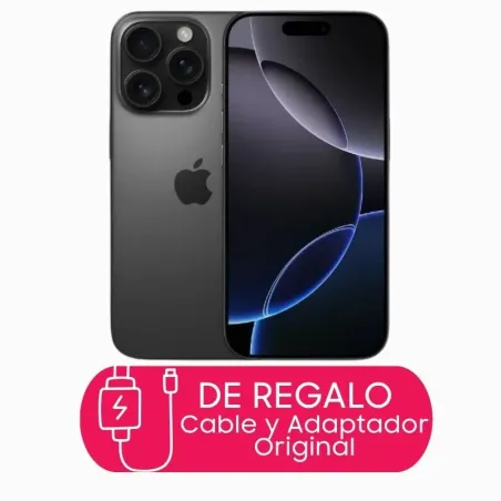Celular Apple iPhone 16 Pro 128GB Black Esim Swap