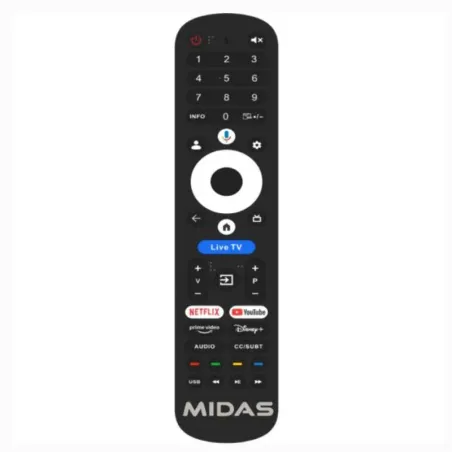Tv MIDAS Smart 50" LED UHD 4K MD-XP50GTV