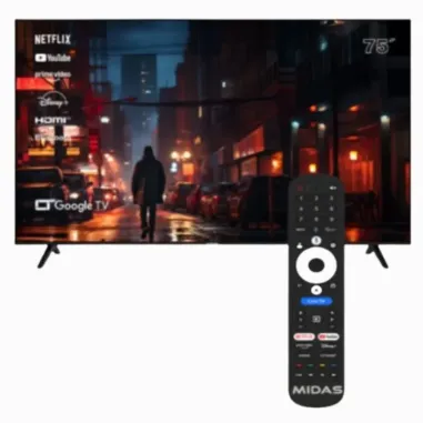 Tv MIDAS Smart 75" LED UHD 4K MD-XP75GTV