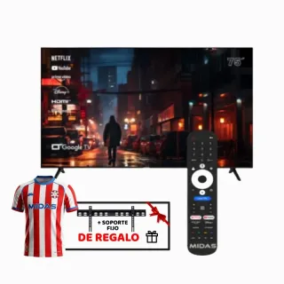 Tv MIDAS Smart 75" LED UHD 4K MD-XP75GTV