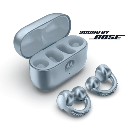 Auricular Motorola Buds Plus S3-Blue Swarovski