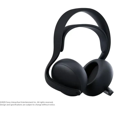 Auricular Sony Pulse Elite Wireless – Audio Inalámbrico de Alta Fidelidad, Blanco y Negro