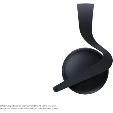 Auricular Sony Pulse Elite Wireless – Audio Inalámbrico de Alta Fidelidad, Blanco y Negro