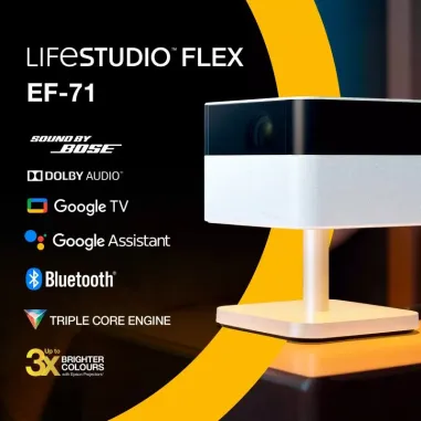 Proyector Epson EF-71W – Full HD, Google TV y 700 Lúmenes