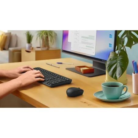 Pack Logitech MK250 – Teclado y Mouse Inalámbricos