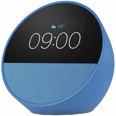 Parlante Inteligente Amazon Echo Spot 2024 – Alexa Integrada y Reloj Digital