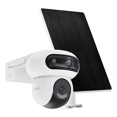 Kit Cámara Solar Ezviz HB90 – Resolución 2K+, Panel Solar y Conectividad WiFi