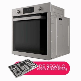 Horno Eléctrico Empotrado Oster Semi Digital Inox Negro 75L. Al mejor precio en el Paraguay