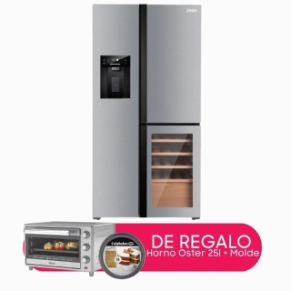 Heladera Oster Multidoor F/S 511Lts Inox