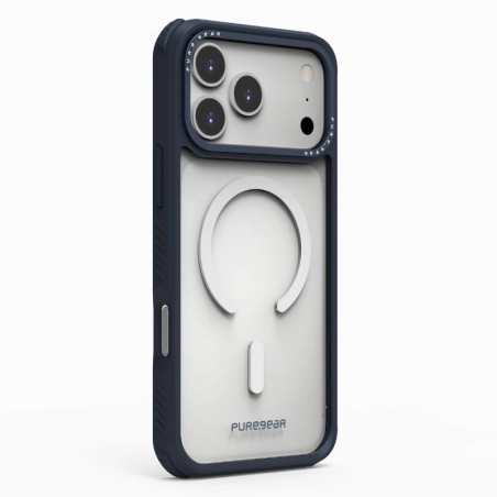 Case iPhone 17 Pro Max Dualtek MGF CLR/Blue