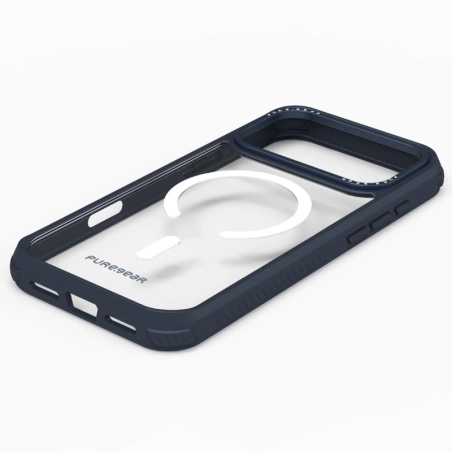 Case iPhone 17 Pro Max Dualtek MGF CLR/Blue