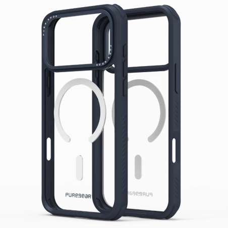 Case iPhone 17 Pro Max Dualtek MGF CLR/Blue