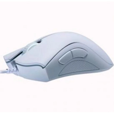 Mouse Gamer Razer DeathAdder Essential White Edition – Ergonómico, Precisión Gaming – Blanco